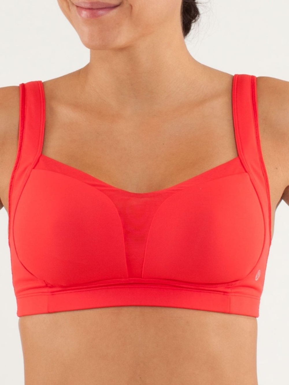 Lululemon Ta Ta Tamer II Sports Bra Love Red